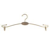Love In Leather Sturdy Metal Hanger For Lingerie - Gold - Her Fetish